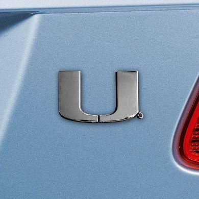 Miami Hurricanes Auto Emblem