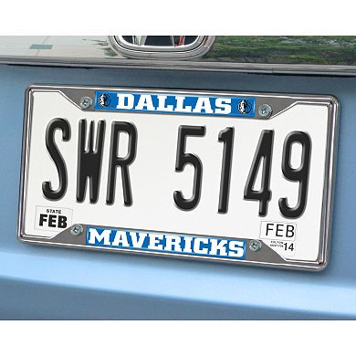 Dallas Mavericks License Plate Frame