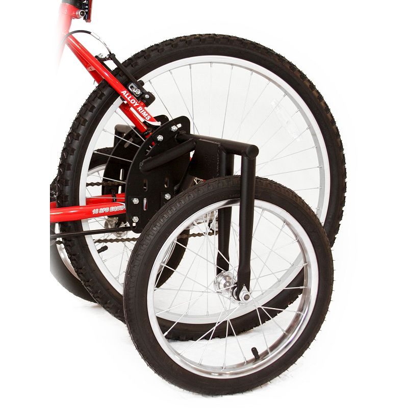 Bike USA Bike Stabilizer Wheel Kit - Adult, Black