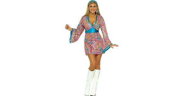 Wild Swirl Dress Adult Costume 28