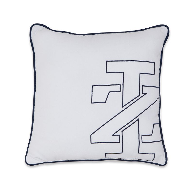IZOD Logo Oblong Throw Pillow DealTrend