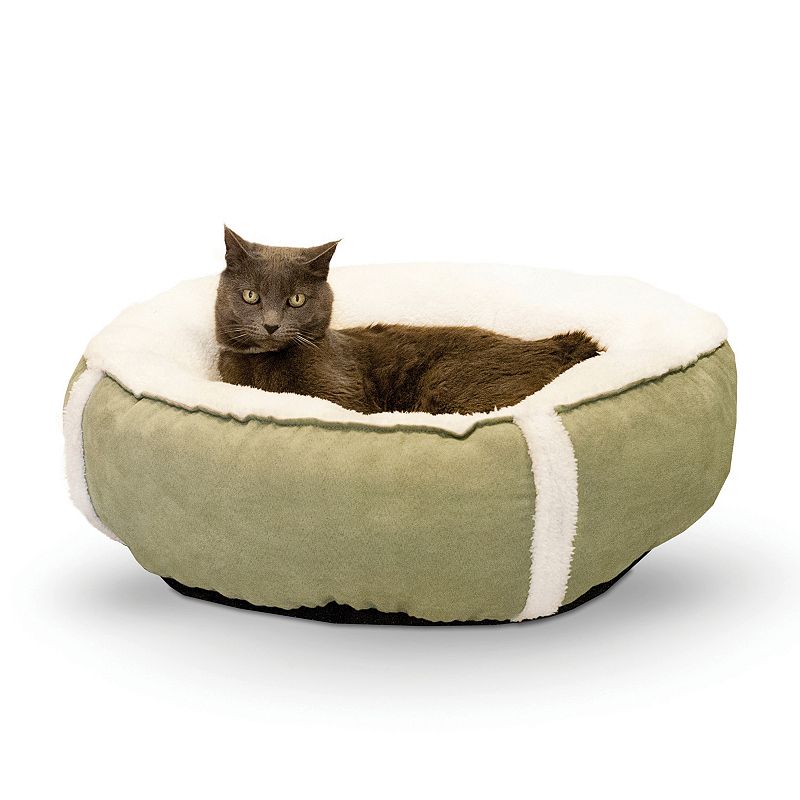 KandH Sleepy Nest 24in. Round Pet Bed Small
