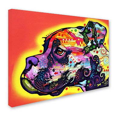 47" x 35" "Profile Boxer" Canvas Wall Art