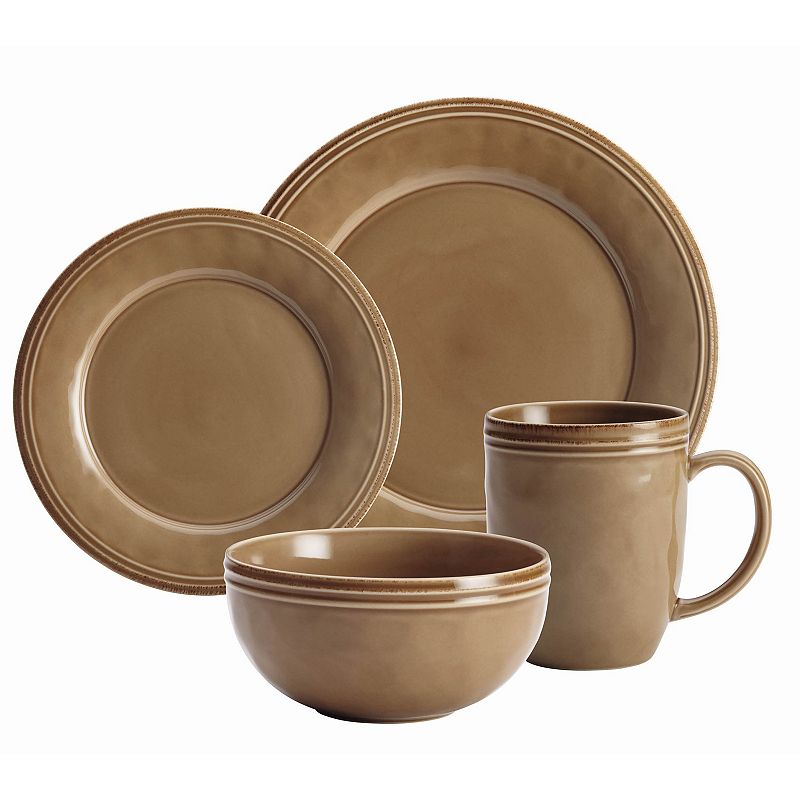 Brown Stoneware Dinnerware Set Kohl's