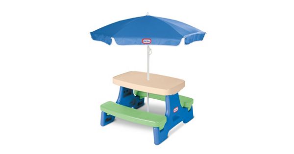 little tikes jr table with umbrella