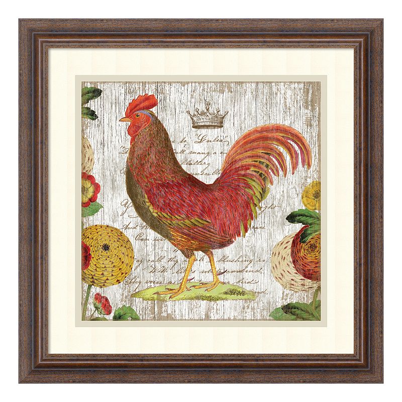 Rooster Wood Wall Decor Kohl's