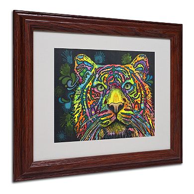 "Tiger" Framed Canvas Wall Art