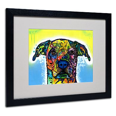 ''Fiesta'' 16" x 20" Dog Framed Canvas Wall Art