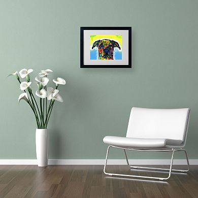 ''Fiesta'' 16" x 20" Dog Framed Canvas Wall Art