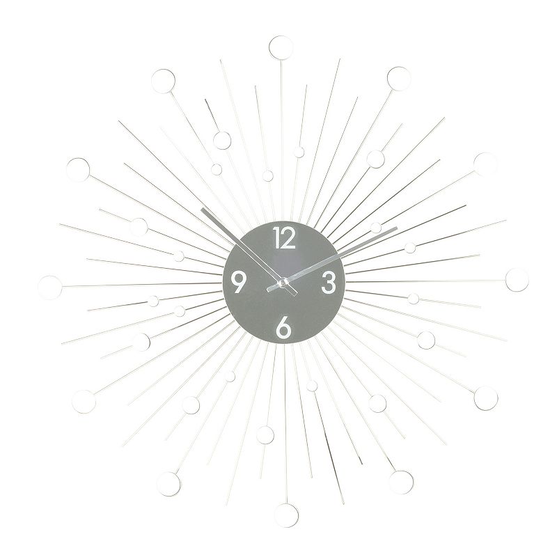 Starburst Mirror Wall Clock, Other Clrs