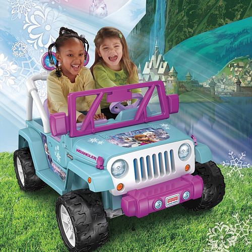 Disney Frozen Power Wheels Jeep Wrangler