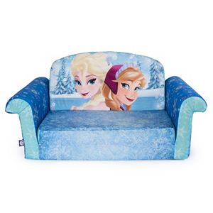 Disney's Frozen Anna & Elsa 2-in-1 Flip Open Sofa by Marshmallow Furniture