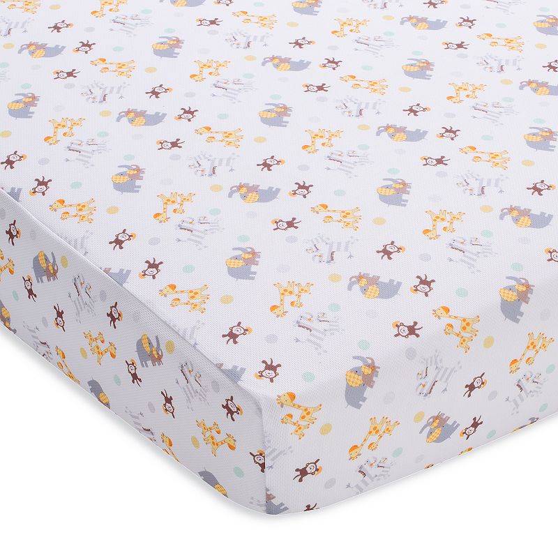 Breathable Baby Printed Breathable Sheet, Multicolor One Size
