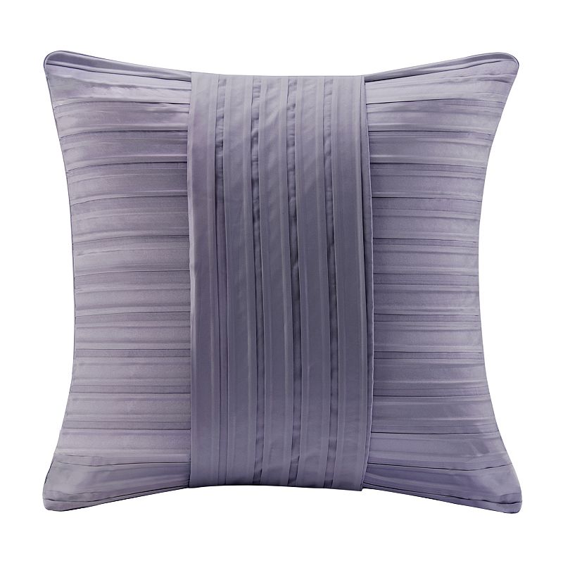 Madison Park 20 x 20 Pleated Charmeuse Throw Pillow