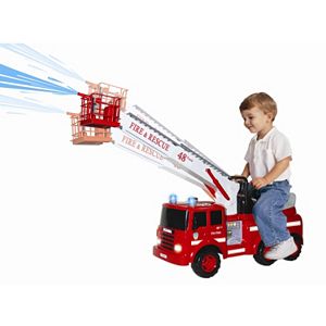 Ride-On Action Fire Engine