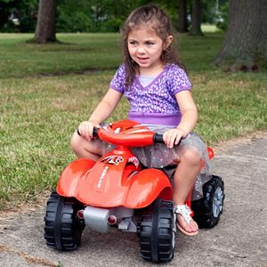 Lil' Rider Red Raptor Mini Quad Ride-On Four Wheeler