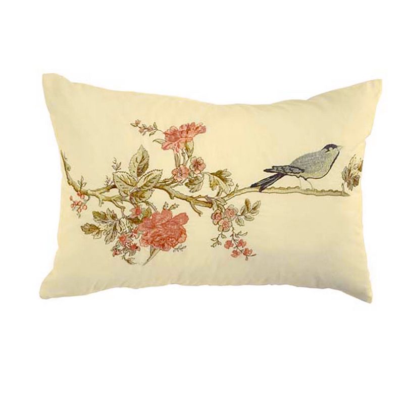 Waverly Cape Coral Embroidered Throw Pillow