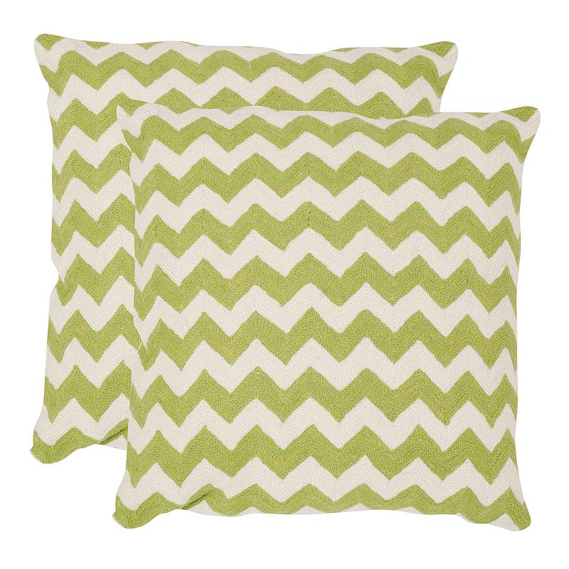 Intelligent Design Plush Chevron Throw Pillow DealTrend
