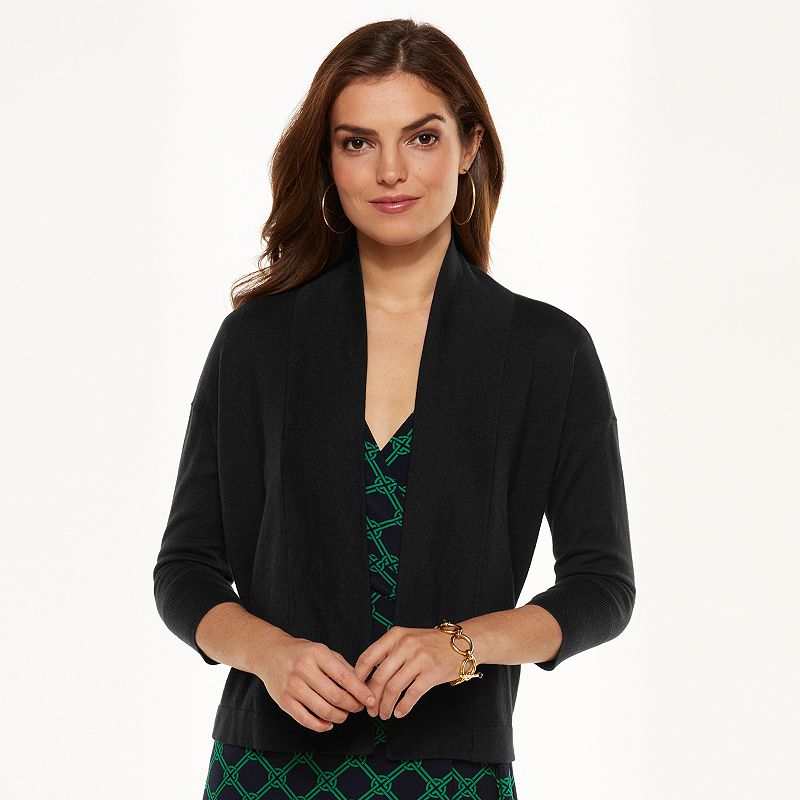 CHAPS OPENFRONT CARDIGAN WOMEN'S, SIZE
