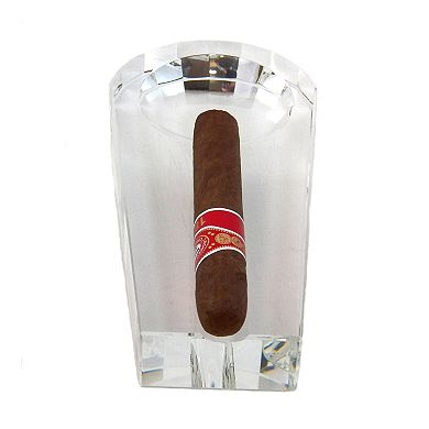 Bey-Berk Crystal Cigar Holder