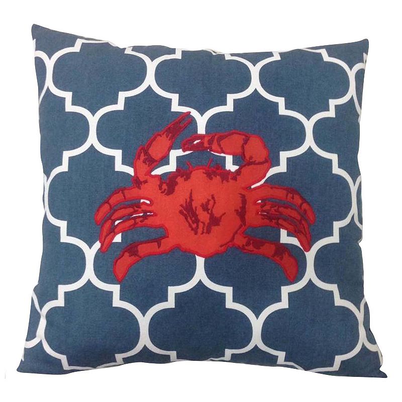 Coastal Embroidered Decorative Pillow Kohl s