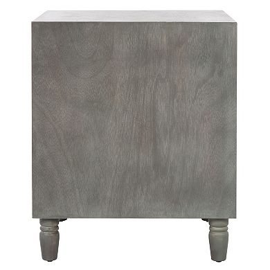 Safavieh Blaise Ash Gray Nightstand