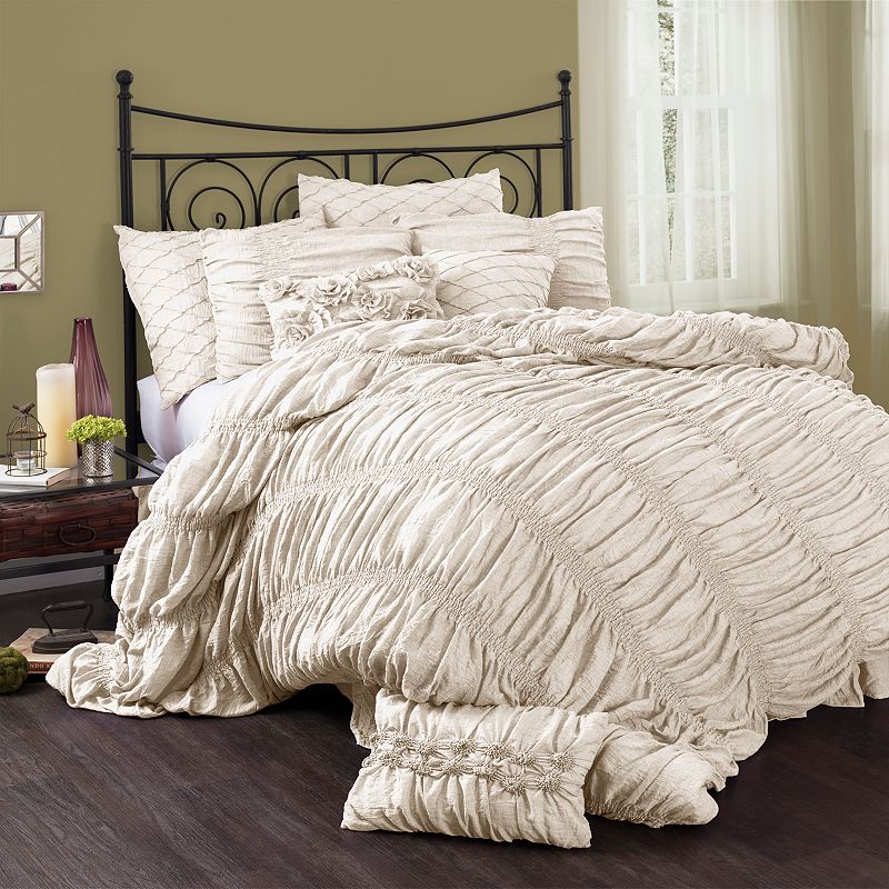 Ruched Comforter Set Kohl's