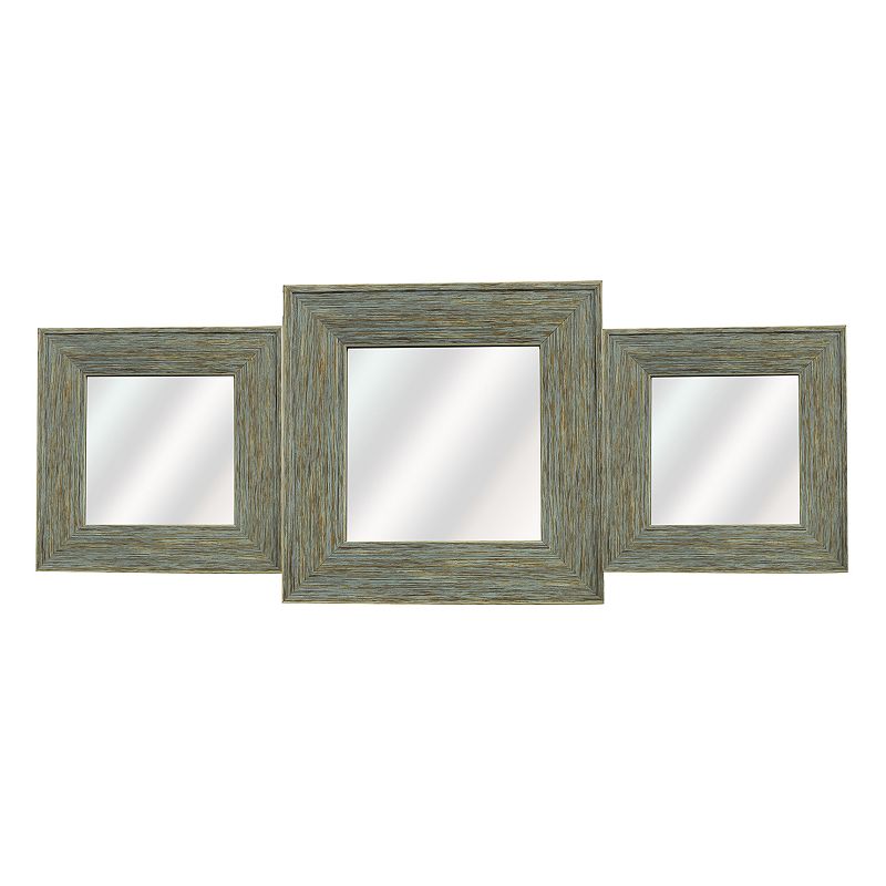 3piece Square Wall Mirror Set