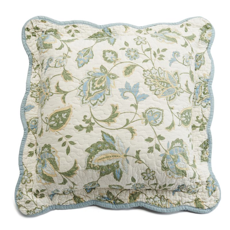 HOME CLASSICS CLAIR JACOBEAN THROW PILLOW (BLUE)