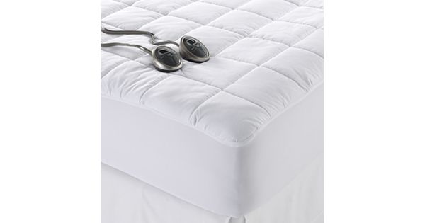 sunbeam slumber rest water resistant electric mattress pad