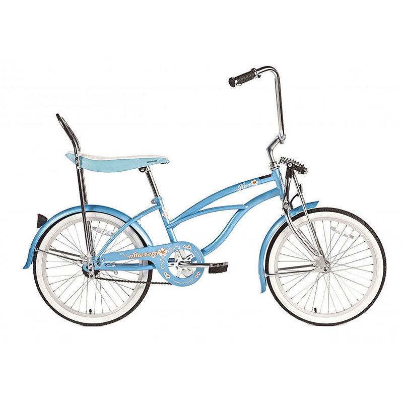 Girls Micargi Hero 20-Inch Tire Beach Cruiser Bike, Blue