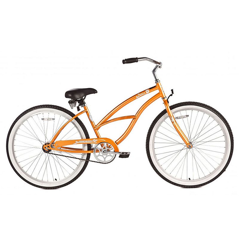 Micargi Pantera 26-in. Beach Cruiser Bike - Women, Orange