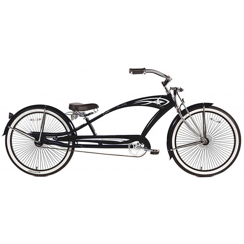 Micargi Puma 26-in. GTS Stretch Beach Cruiser Bike - Men, Black