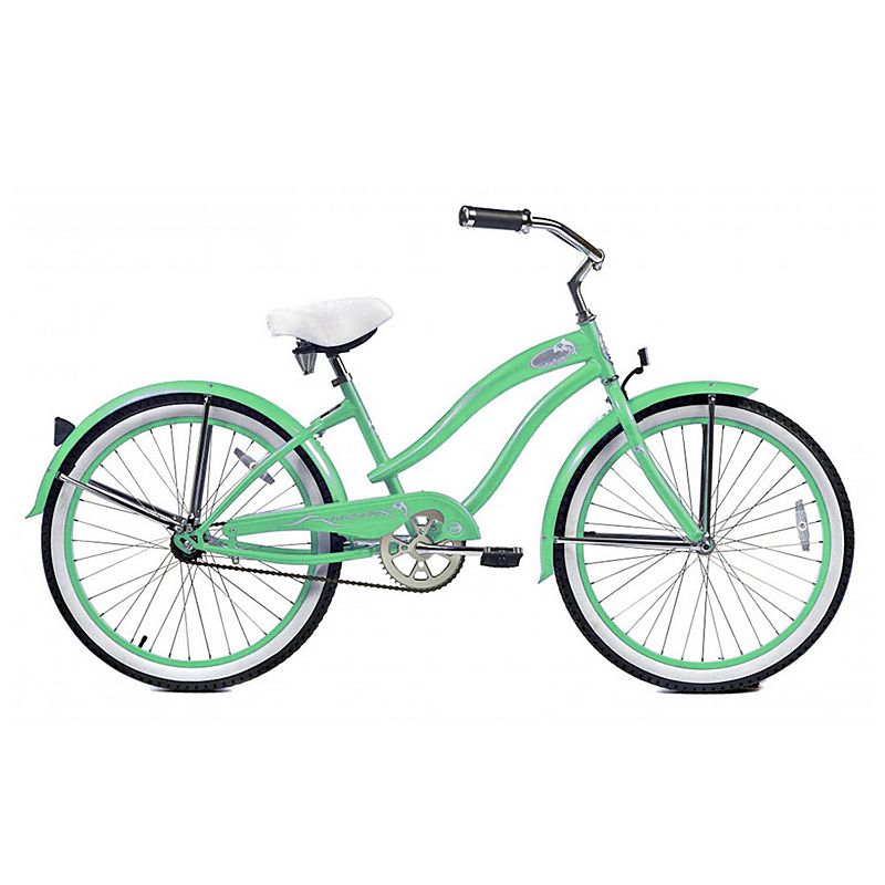 Micargi Rover 24-in. Beach Cruiser Bike - Women, Green