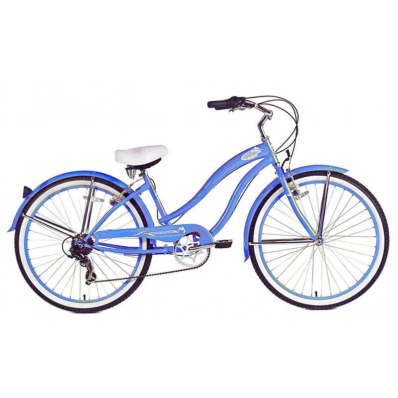 Micargi Rover 26-in. 7-Speed Beach Cruiser Bike - Women, Blue