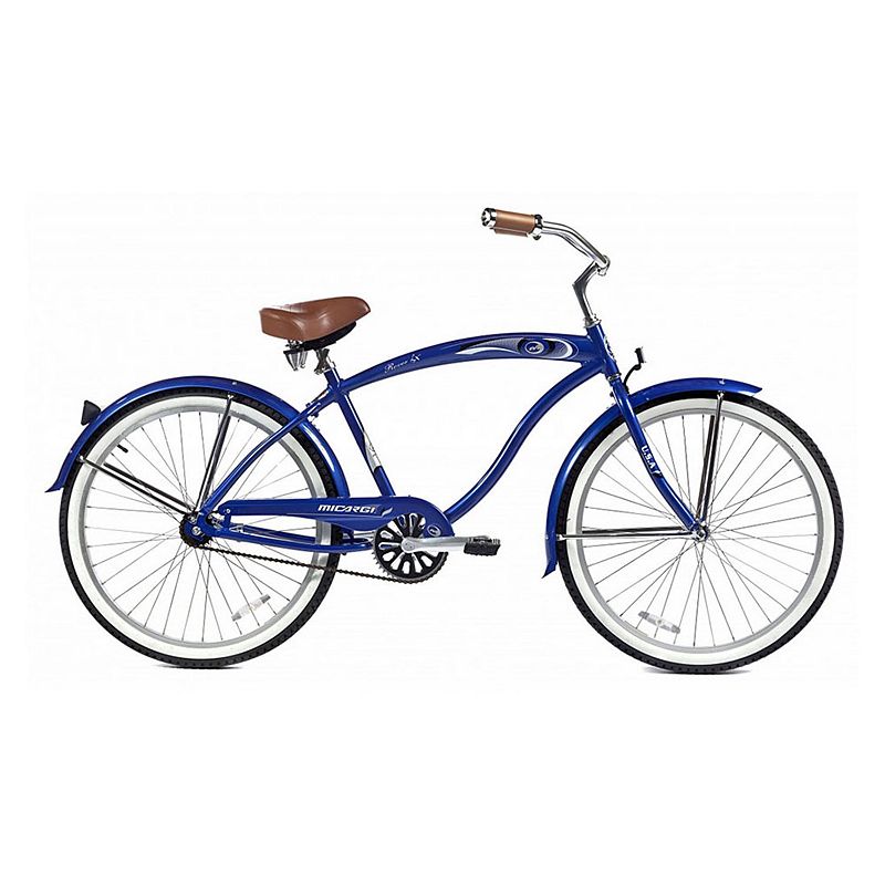 Micargi Rover 26-in. LX Beach Cruiser Bike - Men, Blue