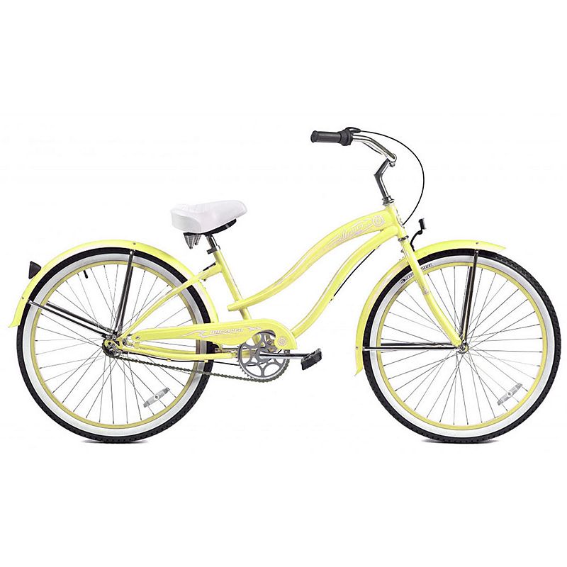 Micargi Rover 26-in. NX3 Beach Cruiser Bike - Women, White