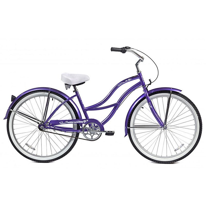 Micargi Tahiti 26-in. NX3 Beach Cruiser Bike - Women, Purple