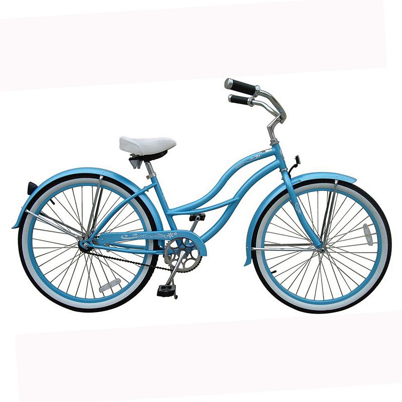 Micargi Tahiti 26-in. Beach Cruiser Bike - Women, Blue