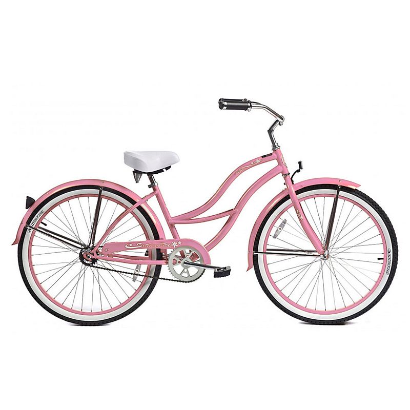 Micargi Tahiti 26-in. Beach Cruiser Bike - Women, Pink