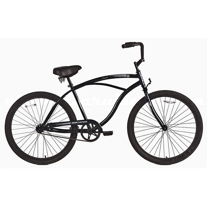 Micargi Touch 26-in. Beach Cruiser Bike - Men, Black