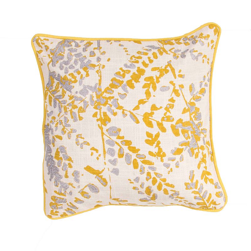 JAIPUR LEAVES THROW PILLOW