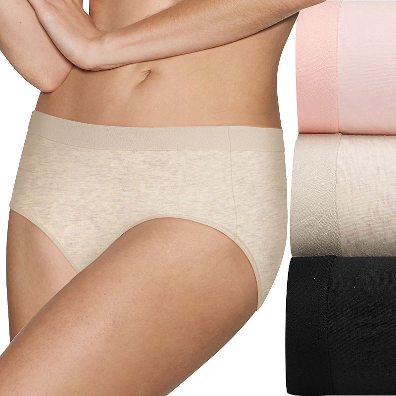 Hanes Ultimate ComfortBlend 3pk. Stretch XTemp Hipster Panties 41XT