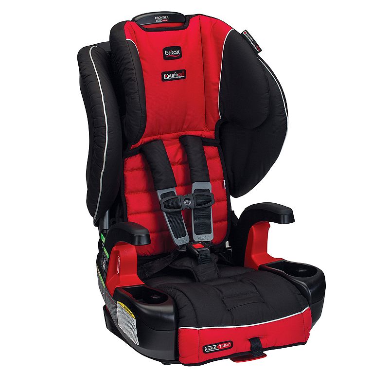 Britax Frontier G1.1 ClickTight Harness-2-Booster Car Seat, Red