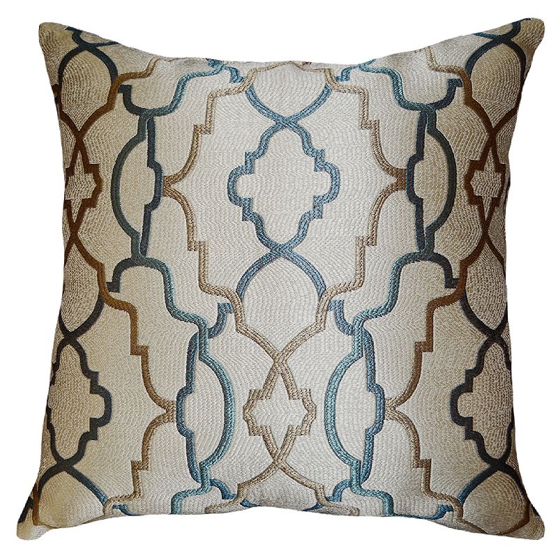 Blue Polyester Geometric Throw Pillow Kohl s