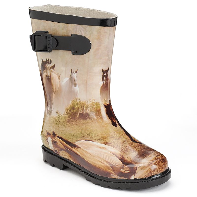 kohl's rain boots