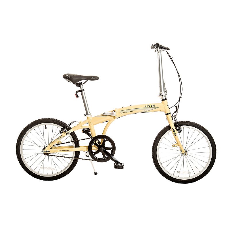 Ubike Rapido 20-in. Folding Bike, Yellow