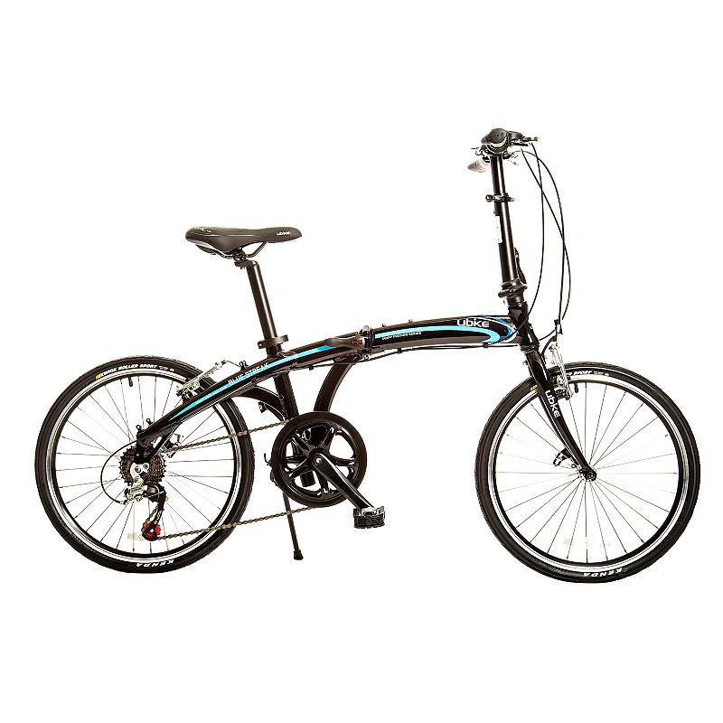 Ubike Blue Streak 22-in. Folding Bike, Black