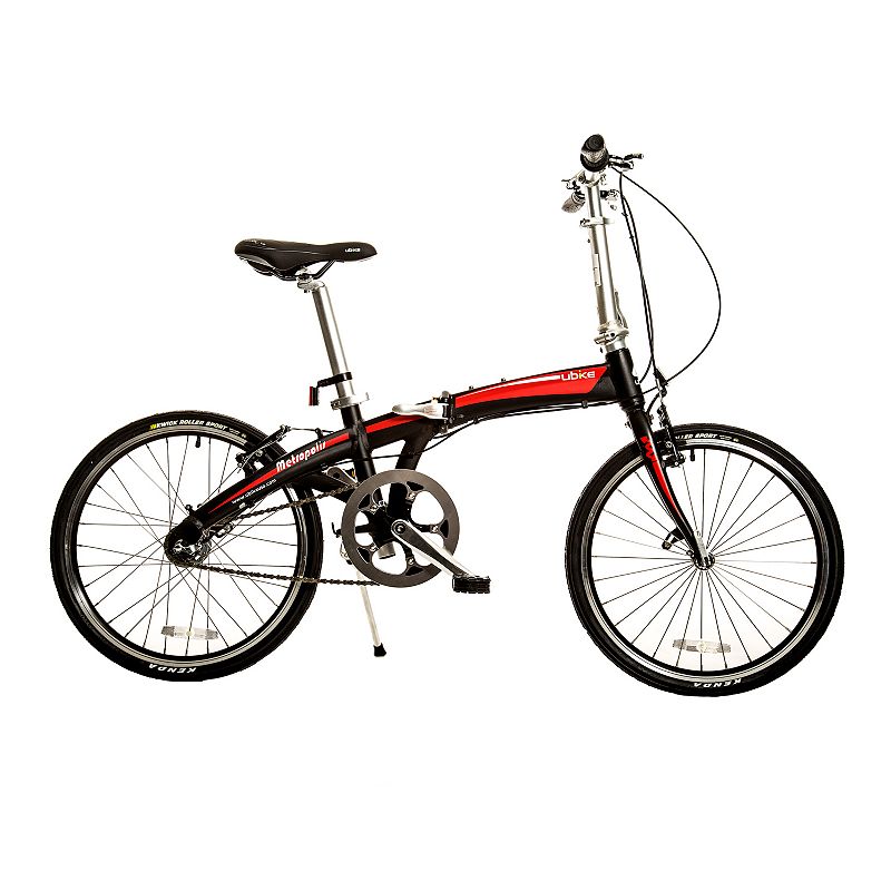 Ubike Metropolis 22-in. Folding Bike, Black