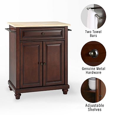 Crosley Furniture Cambridge Wood Top Kitchen Island